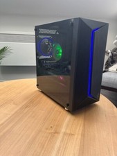 Gaming pc with RGB lighting