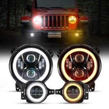 9"Headlight+4"Fog Turn Signal