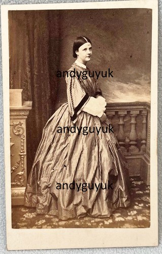 Cdv lady named isabella sophia - cdv,