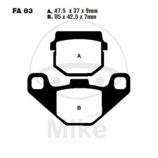 PAIR OF PADS EBC R FA083R