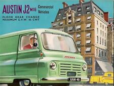 Austin J2 M16 Early 1960s UK Market Sales Brochure Van, Pick-Up, Minibus