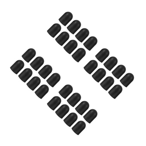 32pcs durable black plastic - durable,