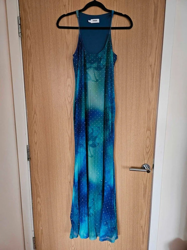 Finesse naya blue printed - naya,