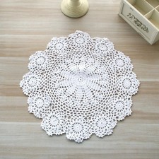 Round Hand Crocheted Doily