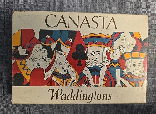Vintage waddingtons canasta - vintage,