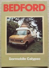 BEDFORD DORMOBILE CALYPSO Motor Caravan Sales Brochure Sept 1978#B1862/9/78