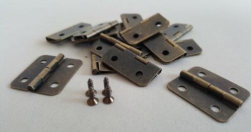 Hinges brown brass door wooden - brown,