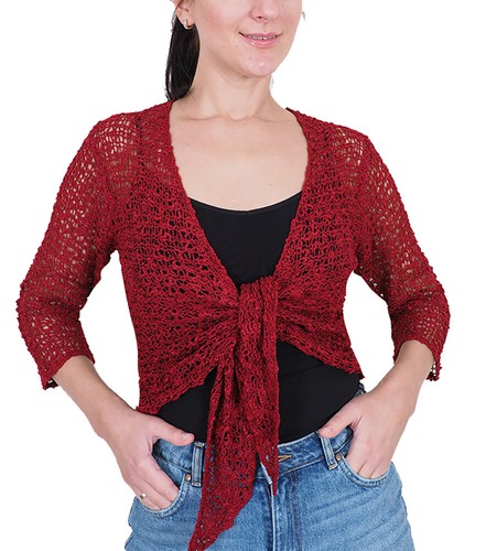 Ladies popcorn cardigan style - ladies,