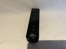 Official Nintendo Wii Mote Motion Plus Controller ~ Tested / Working BLack