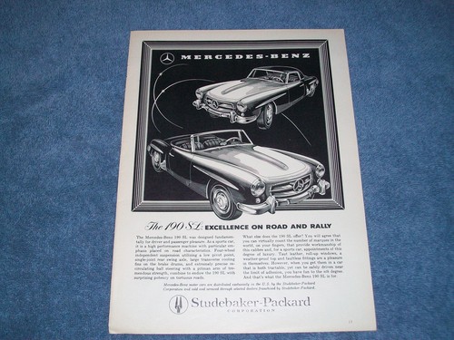 1958 mercedes benz - mercedes-benz, 190sl