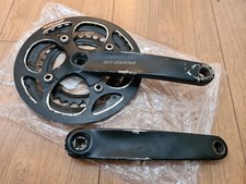 SR Suntour Double Ring Chainset 175mm 44/32 Changeable Chainrings Crankset