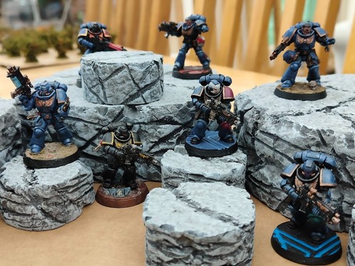 Wargaming rocky hills 15mm - wargaming,