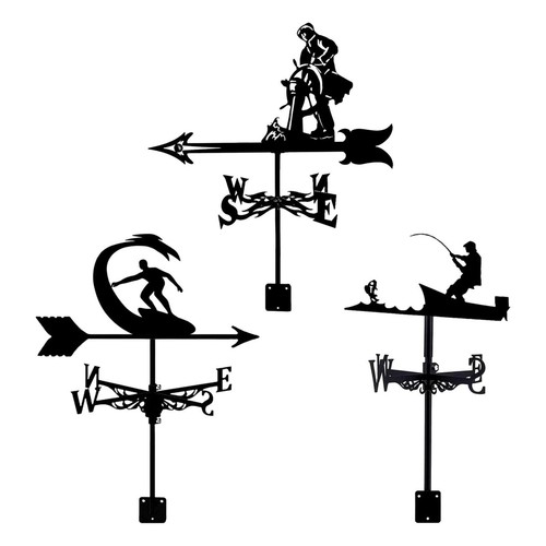 Metal weathervane wind vane - metal,