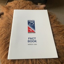 Qantas “Fact Book March 1995” 1995 Brochure 