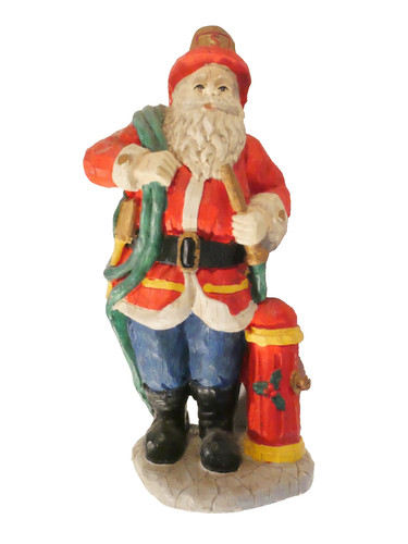 Fireman santa claus first - santa,