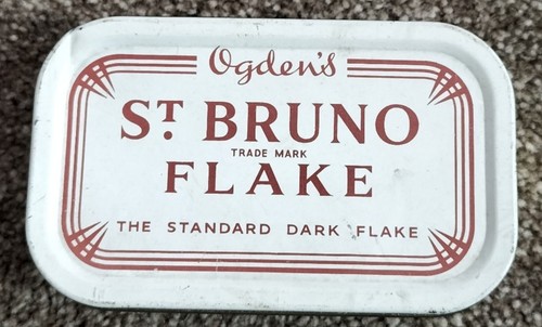 Ogdens bruno flake tin - bruno,