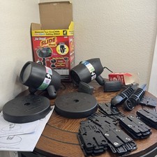 Star Shower Slide Show Projector With Base Seasonal Holidays Lights 