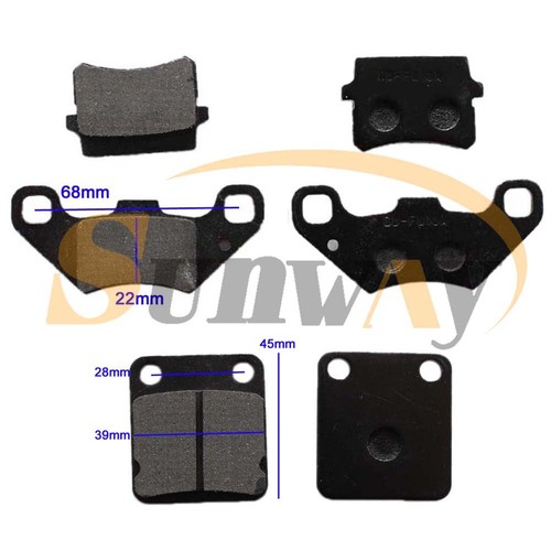 Front rear brake - front, for