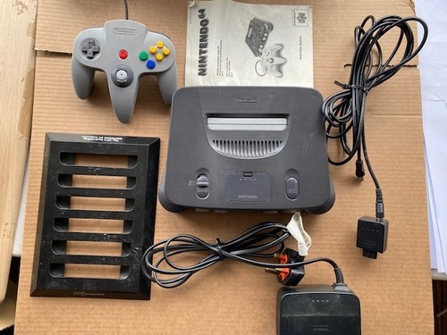 N64 console complete set - complete, up