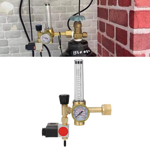 Co2 regulator with solenoid - regulator,