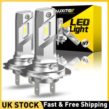 AUXITO H7 LED Headlight Bulbs CANBUS Error Free High Low Beam 30000LM 6500K UK
