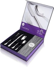 Taylors Eye Witness Tuscany 16 Piece Cutlery Stainless Steel Set 50yr Guarantee
