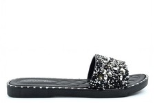 Womens Glitter Sandals Ladies