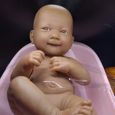 Berenguer Baby Girl Doll  reborn and bath 
