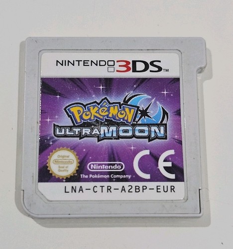 Pokémon ultra moon - moon, nintendo