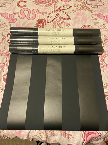 Laura ashley metallic - metallic, stripe