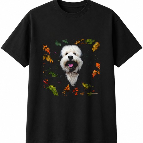 Old english sheepdog nature - english,