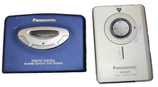 Panasonic RQ-SX75 & RQ-X11 Cassette Players. Job lots. Spare & Repair. Good Cond