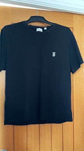 Burberry black embroidered - burberry,