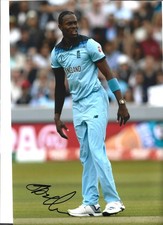 Jofra Archer signed photo-