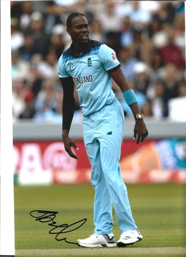 Jofra archer signed photo - signed, photo-