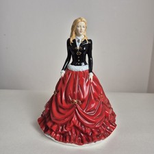 Royal Doulton Festive Stroll Christmas Day 2017 HN 5854 Lady Figurine