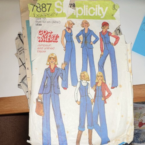Simplicity 7887 vintage 1970s - vintage,