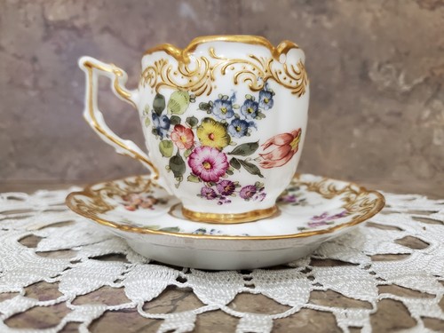 Antique dresden hand painted - dresden,