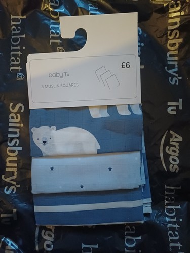 Pack muslin squares - tu,