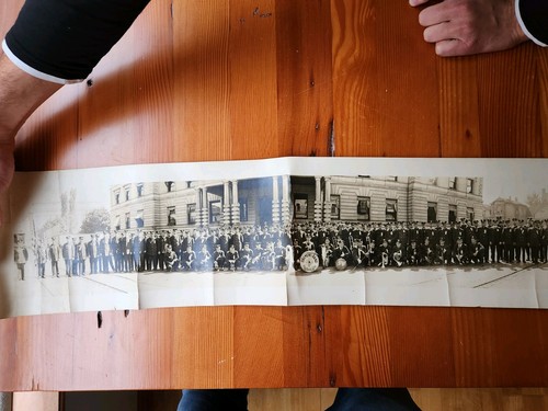 Vintage photo firemans - vintage, photo,firemans
