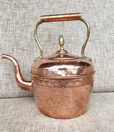 Antique brass and copper - brass,