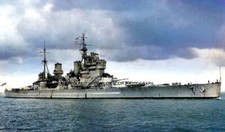 ROYAL NAVY BATTLESHIP HMS KING GEORGE V