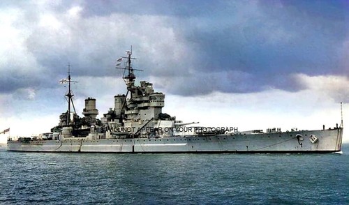 Royal navy battleship hms king - navy,