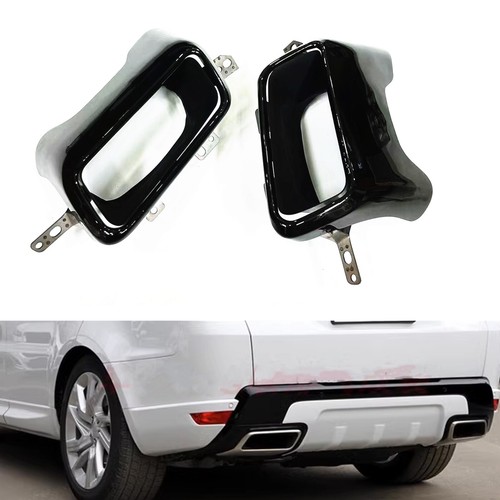 Black tail exhaust muffler - muffler, tip