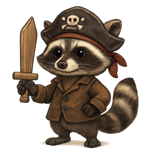 Xxl 30x30 car sticker raccoon - xxl,