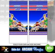 Track and field arcade side - arcade,