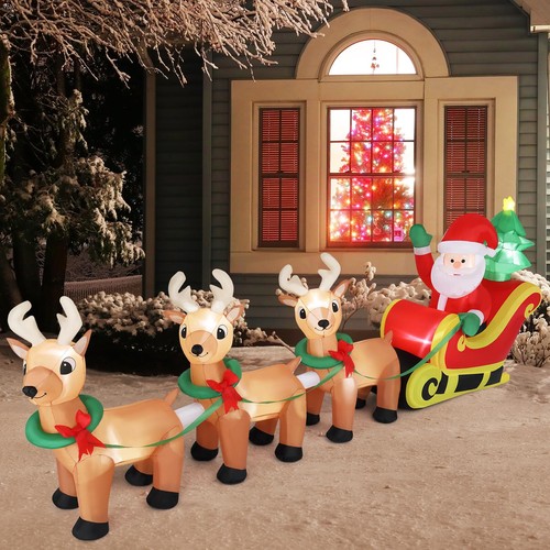 10ft christmas inflatable - christmas,