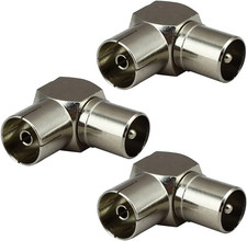 3 Pcs TV PAL Female to Male