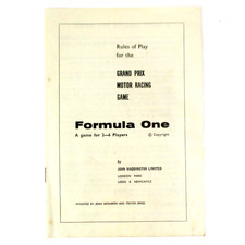 Waddingtons Formula 1 - 1962