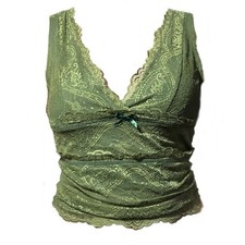 Y2K Cider Green Lace Ribbon